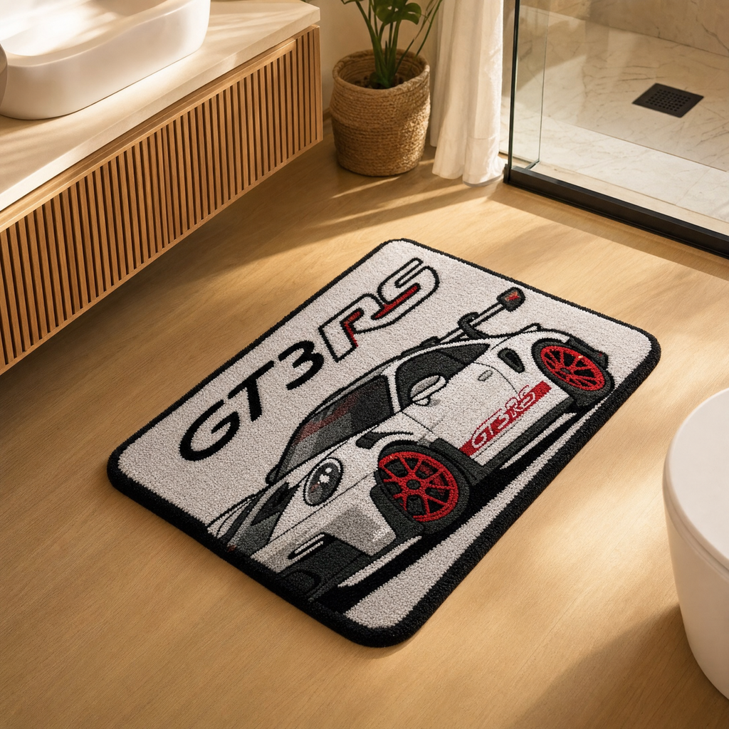 Circuit Legend Tufted Entry Mat | Motorsport Collection — MAVIC
